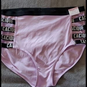 LANE BRYANT CACIQUE LILAC SMOOTHER FULL BRIEF